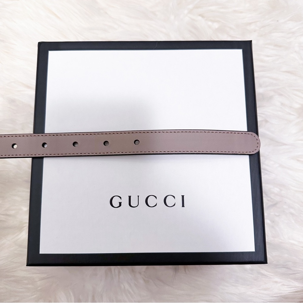 Gucci Leather belt with Double G buckle - Picture 7 of 11